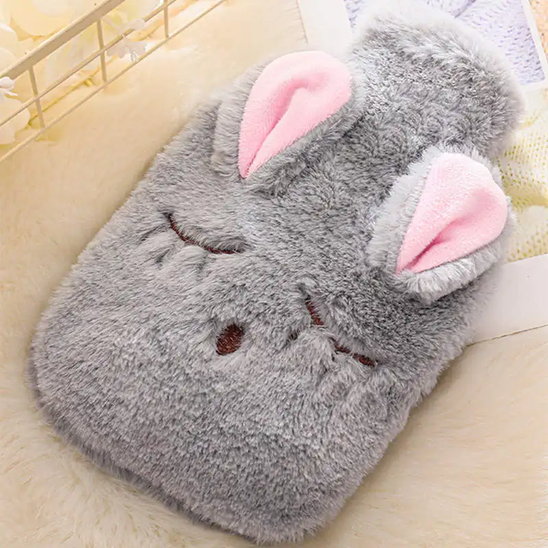 Portable PVC Plush Cover Hot Water Bag Cartoon Warm Squint Rabbit Washable Water Injection Hot Water Bottle
Portable PVC Plush Cover Hot Water Bag Cartoon Warm Squint Rabbit Washable Water Injection Hot Water Bottle