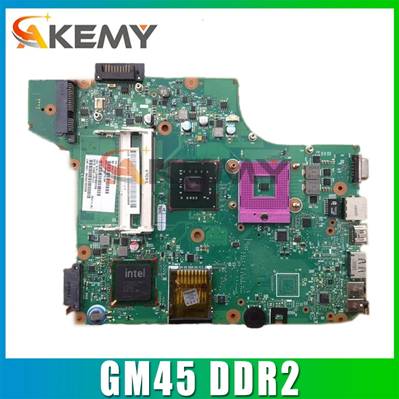Материнская плата AKEMY PN 1310A2250502 SPS V000175020 для ноутбука toshiba satellite L510 L515 GM45 DDR2
Материнская плата AKEMY PN 1310A2250502 SPS V000175020 для ноутбука toshiba satellite L510 L515 GM45 DDR2