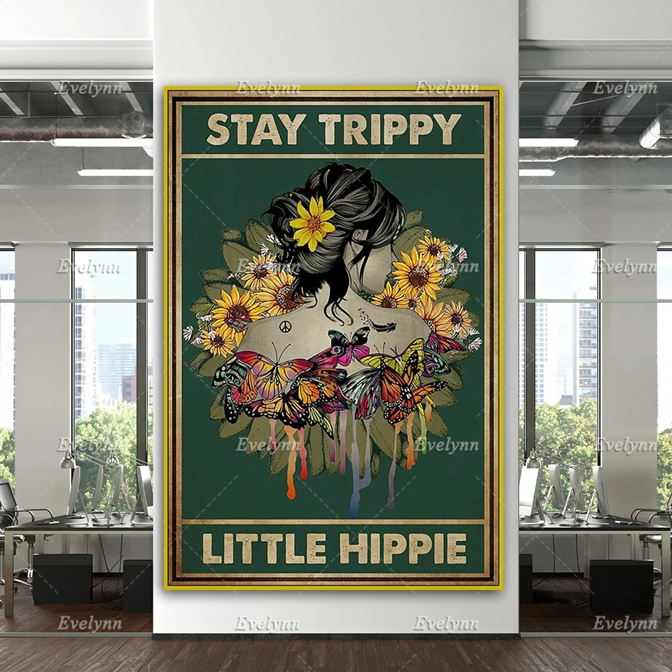 Ретро-постер Hippie Stay Trippie, домашний декор, холст, настенные художественные принты, украшение для гостиной, уникальный подарок
Ретро-постер Hippie Stay Trippie, домашний декор, холст, настенные художественные принты, украшение для гостиной, уникальный подарок