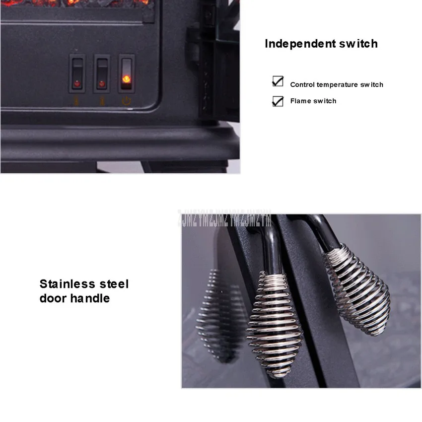 Europe Style Cabinet Type Electric Fireplace Heater Simulation Flame Electric Heater For Home Room Office Decorative 1400W 220V
Europe Style Cabinet Type Electric Fireplace Heater Simulation Flame Electric Heater For Home Room Office Decorative 1400W 220V