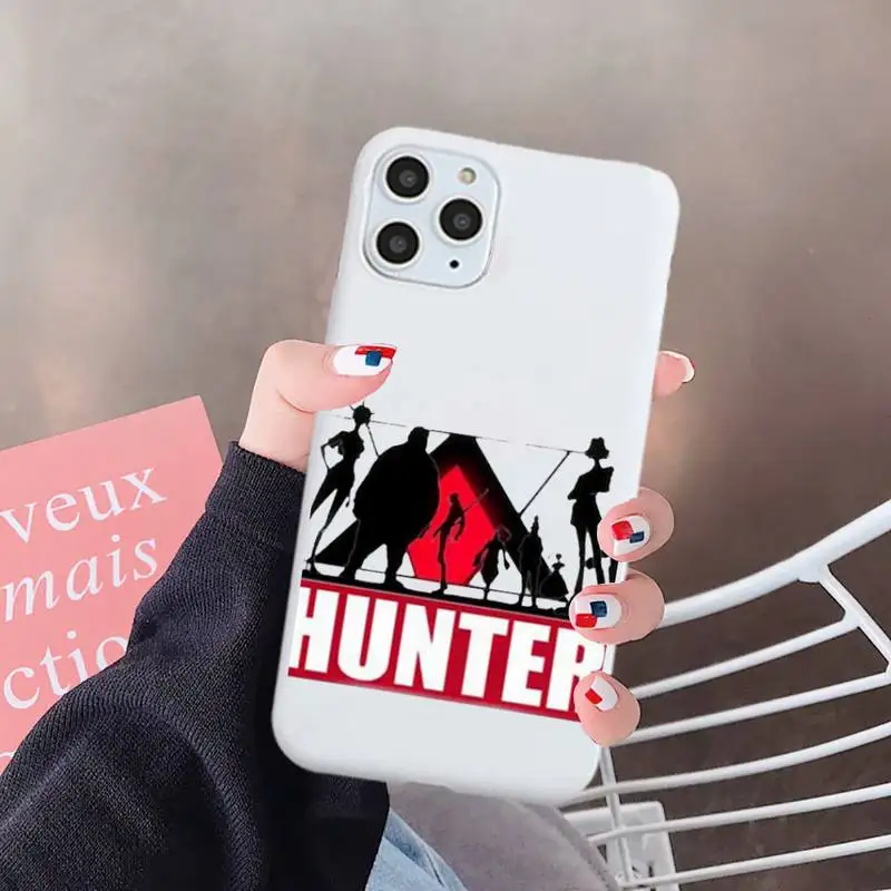 HXH Anime Hunter X Hunter Phone Case White Candy Color for iPhone 6 7 8 11 12 s mini pro X XS XR MAX Plus
HXH Anime Hunter X Hunter Phone Case White Candy Color for iPhone 6 7 8 11 12 s mini pro X XS XR MAX Plus