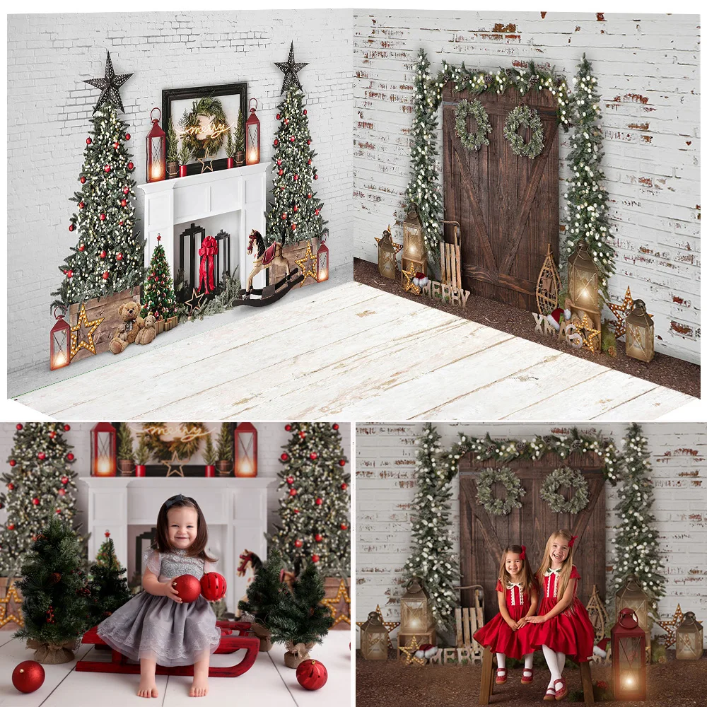 Merry Christmas Brick Wall Background Photography Christmas Tree Wreath Decor Winter Xmas Kids Adult Birthday Portrait Backdrop 
Merry Christmas Brick Wall Background Photography Christmas Tree Wreath Decor Winter Xmas Kids Adult Birthday Portrait Backdrop
