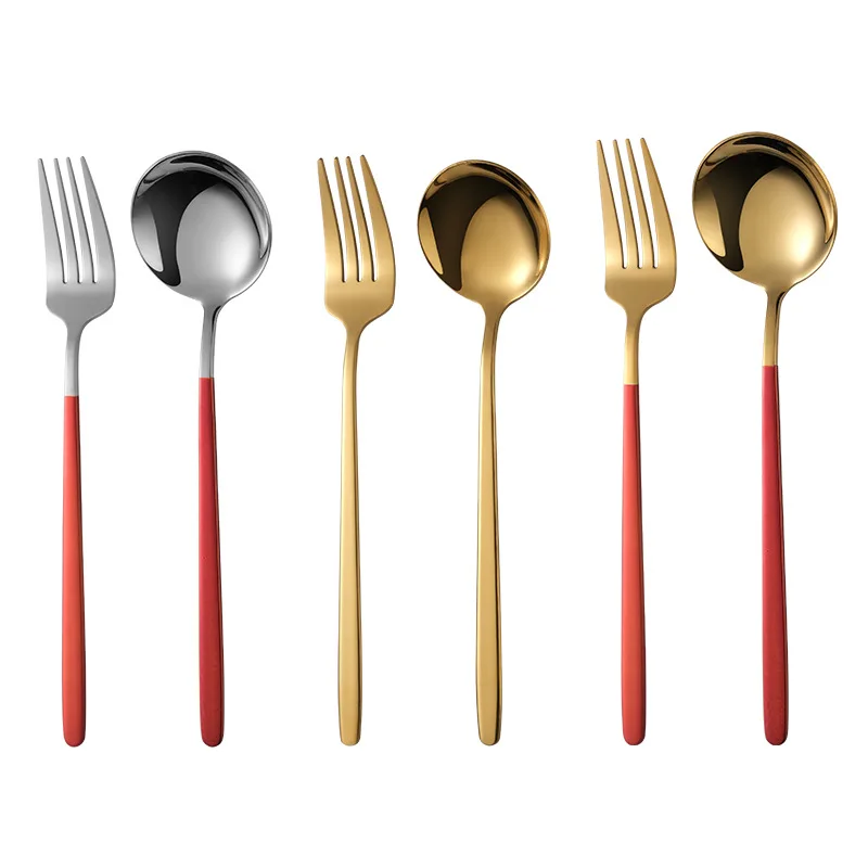 Stainless Steel Round Head Coffee Spoon Tableware Table Salad Fork Long Handle Ice Cream Dessert Teaspoon Utensils for Kitchen
Stainless Steel Round Head Coffee Spoon Tableware Table Salad Fork Long Handle Ice Cream Dessert Teaspoon Utensils for Kitchen