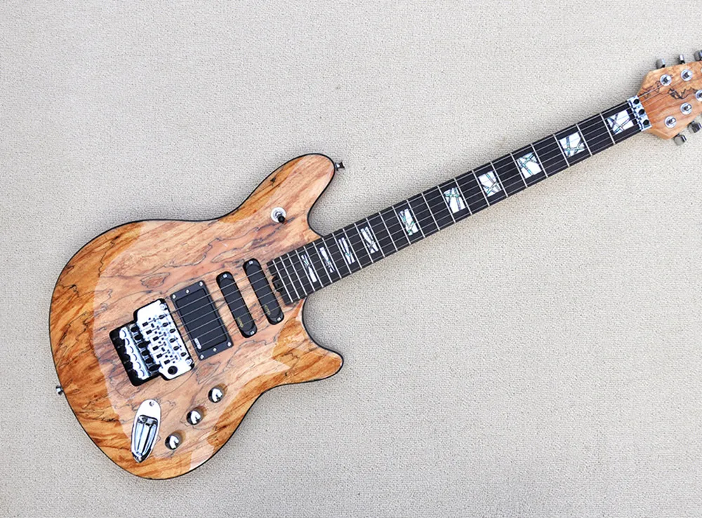 Natural wood Electric Guitar With 3Pickups,Map Grain Veneer,Chrome Hardware,Offering Customized Services
Natural wood Electric Guitar With 3Pickups,Map Grain Veneer,Chrome Hardware,Offering Customized Services