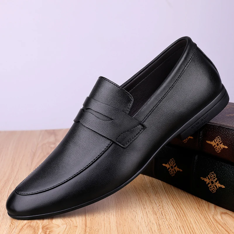 Casual Leather Man Shoe Hot Shoes Casual Sneakers Mens Boots Men Black Sapato Masculino Fashion Spring Sport Leisure Loafers
Casual Leather Man Shoe Hot Shoes Casual Sneakers Mens Boots Men Black Sapato Masculino Fashion Spring Sport Leisure Loafers