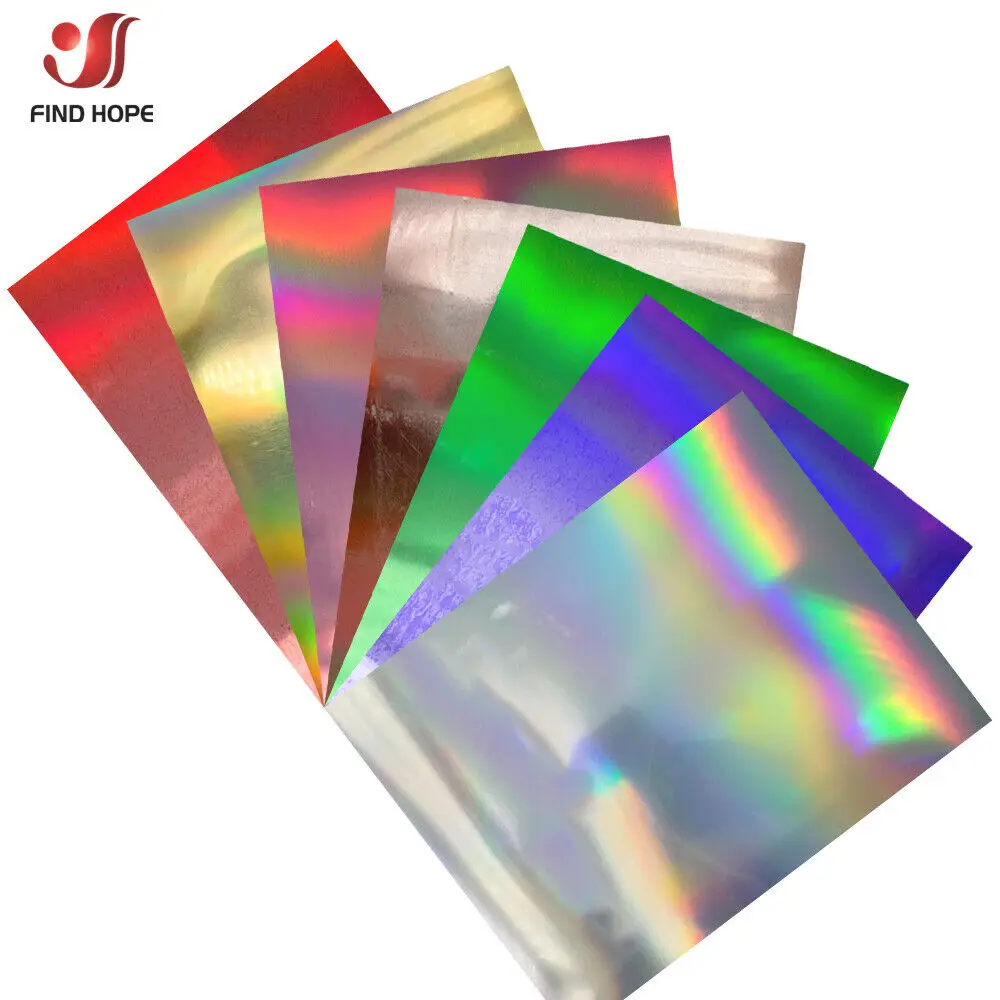 7 Assorted Colors 12"x10" Bundle Iridescent Hologram HTV Heat Press Cricut Film Iron on Tshirt Heat Transfer Vinyl Clothing DIY
7 Assorted Colors 12"x10" Bundle Iridescent Hologram HTV Heat Press Cricut Film Iron on Tshirt Heat Transfer Vinyl Clothing DIY