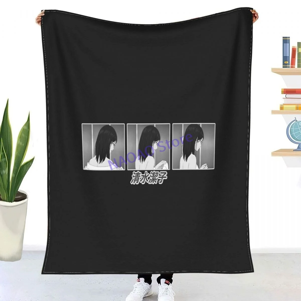 Kiyoko Aesthetic Throw Blanket Sheets On The Bed, Blanket On The Sofa, Decorative Lattice Bedspreads, Sofa Covers 
Kiyoko Aesthetic Throw Blanket Sheets On The Bed, Blanket On The Sofa, Decorative Lattice Bedspreads, Sofa Covers