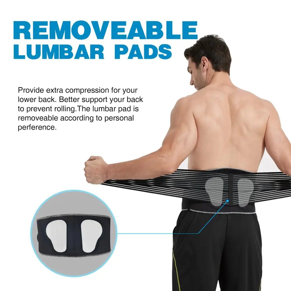 Dr.Qiiwi Adjustable Neoprene Double Pull Lumbar Support Lower Back Brace Waist Belt for Pain Relief Band with Removable Pad
Dr.Qiiwi Adjustable Neoprene Double Pull Lumbar Support Lower Back Brace Waist Belt for Pain Relief Band with Removable Pad
