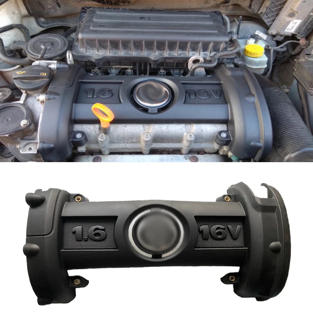 Для VW Polo Golf MK6 6 Jetta Vento 20011 2012 2011 Новый пластик 16V EA111 1 4 крышка двигателя капота 03C103925A