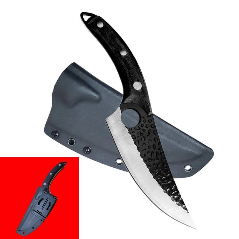 Stainless Steel Kitchen Boning Knife Handmade Fishing Knife Meat Cleaver Outdoor Cooking Cutter Butcher knife Cutter
Stainless Steel Kitchen Boning Knife Handmade Fishing Knife Meat Cleaver Outdoor Cooking Cutter Butcher knife Cutter