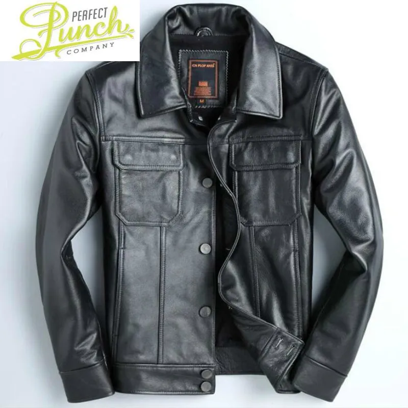 Spring Real Autumn Men Cow Leather Jacekt Vintage Motorcycle Jacket Mens Clothing Jaqueta De Couro YY1022
Spring Real Autumn Men Cow Leather Jacekt Vintage Motorcycle Jacket Mens Clothing Jaqueta De Couro YY1022