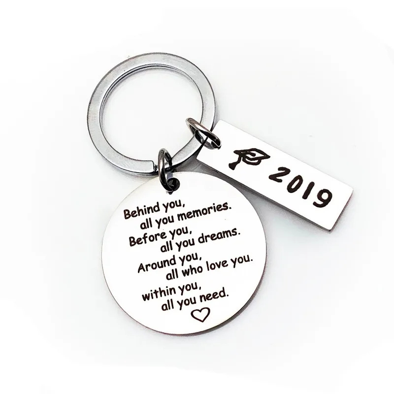 Oeinin Creative Keychain All Your Memories Before You Keyring Bags Reminiscent Letter Color Key Ring Alloy Pendant Accessories | Украшения