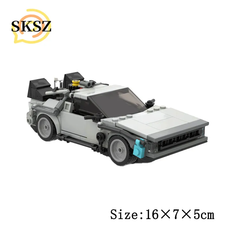 City Car MOC Series Back to the Future DeLorean Time Machineby Building Bricks Block Vehicle Diy Model Children's Toys Kids Gift
City Car MOC Series Back to the Future DeLorean Time Machineby Building Bricks Block Vehicle Diy Model Children's Toys Kids Gift