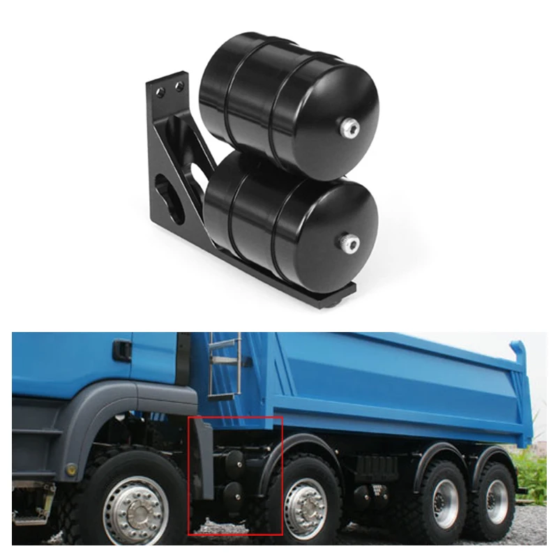 

Lesu Cnc Металлический воздушный фильтр бак для 1/14 тамияи RC модель трактора грузовика автомобиля TH02269