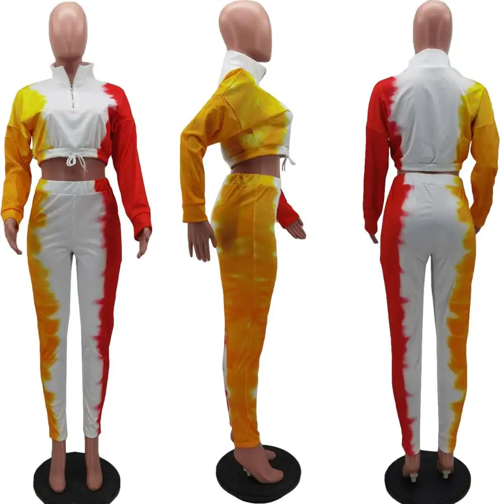 2020 Autumn Newest Casual 2 Piece Sets Womens Outfits Tie Dye Pullover Top Joggers Legging Track Suit Streetwear
2020 Autumn Newest Casual 2 Piece Sets Womens Outfits Tie Dye Pullover Top Joggers Legging Track Suit Streetwear