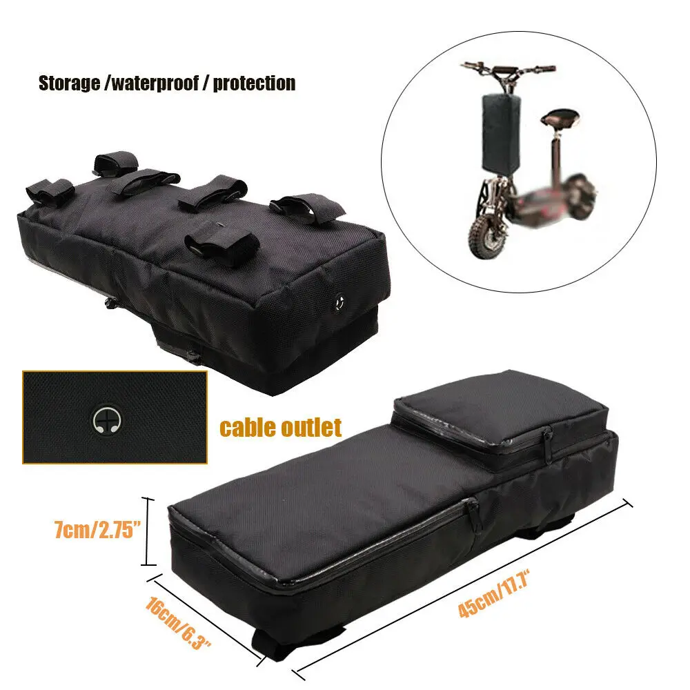 Electric Bike Scooter Battery Bag Bicycle Front E-bike Waterproof Storage Bike Bag Cycling Part Bicycle Bag 45x16x7cm
Electric Bike Scooter Battery Bag Bicycle Front E-bike Waterproof Storage Bike Bag Cycling Part Bicycle Bag 45x16x7cm