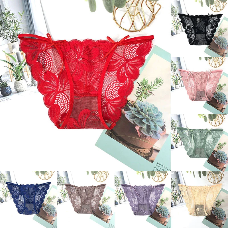 Ladies French Style Lace Panties T-shaped Japanese Girly Elegant Double Bow Solid Color Intimates Seamless Knickers Briefs 
Ladies French Style Lace Panties T-shaped Japanese Girly Elegant Double Bow Solid Color Intimates Seamless Knickers Briefs