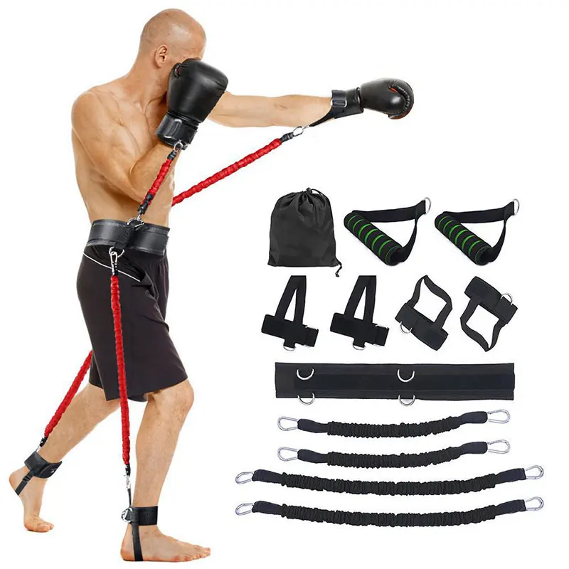 150lb Bouncing Trainer Set Multifunctional Fitness Resistance Band Boxing Kicking Jump Strength Training Resistance Pull Rope
150lb Bouncing Trainer Set Multifunctional Fitness Resistance Band Boxing Kicking Jump Strength Training Resistance Pull Rope