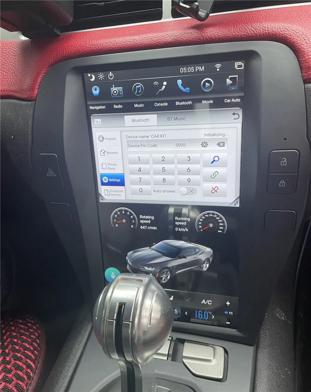 Магнитола Tesla с вертикальным экраном, Android для Chevrolet Camaro 2010 -2015, автомобильный мультимедийный плеер с GPS-навигацией, головное устройство с аудио и видео 
Магнитола Tesla с вертикальным экраном, Android для Chevrolet Camaro 2010 -2015, автомобильный мультимедийный плеер с GPS-навигацией, головное устройство с аудио и видео