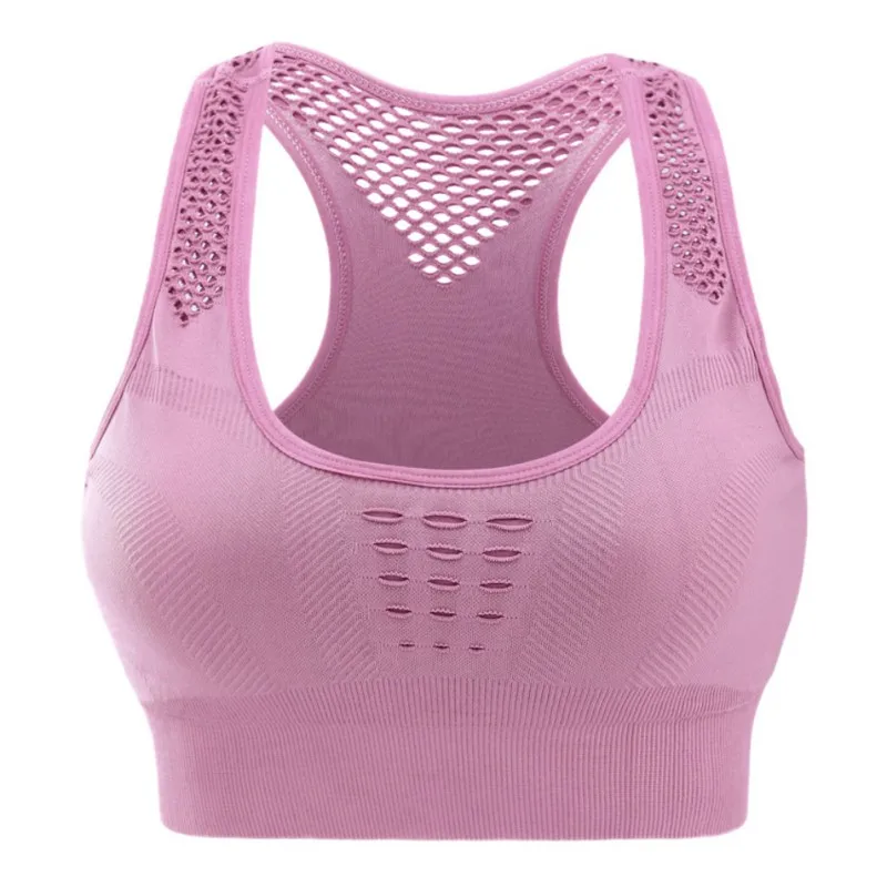 Women Sports Bra Sexy Lingerie Push-up U-neck No Rim Vest Bra Tops Hollow Shockproof Breathable Underwear Plus Size
Women Sports Bra Sexy Lingerie Push-up U-neck No Rim Vest Bra Tops Hollow Shockproof Breathable Underwear Plus Size