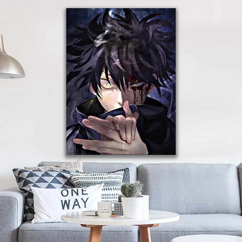 Fushiguro Megumi Jujutsu Kaisen Wall Art Canvas Painting HD Prints Pictures Home Decor Living Room Modular Anime Poster
Fushiguro Megumi Jujutsu Kaisen Wall Art Canvas Painting HD Prints Pictures Home Decor Living Room Modular Anime Poster