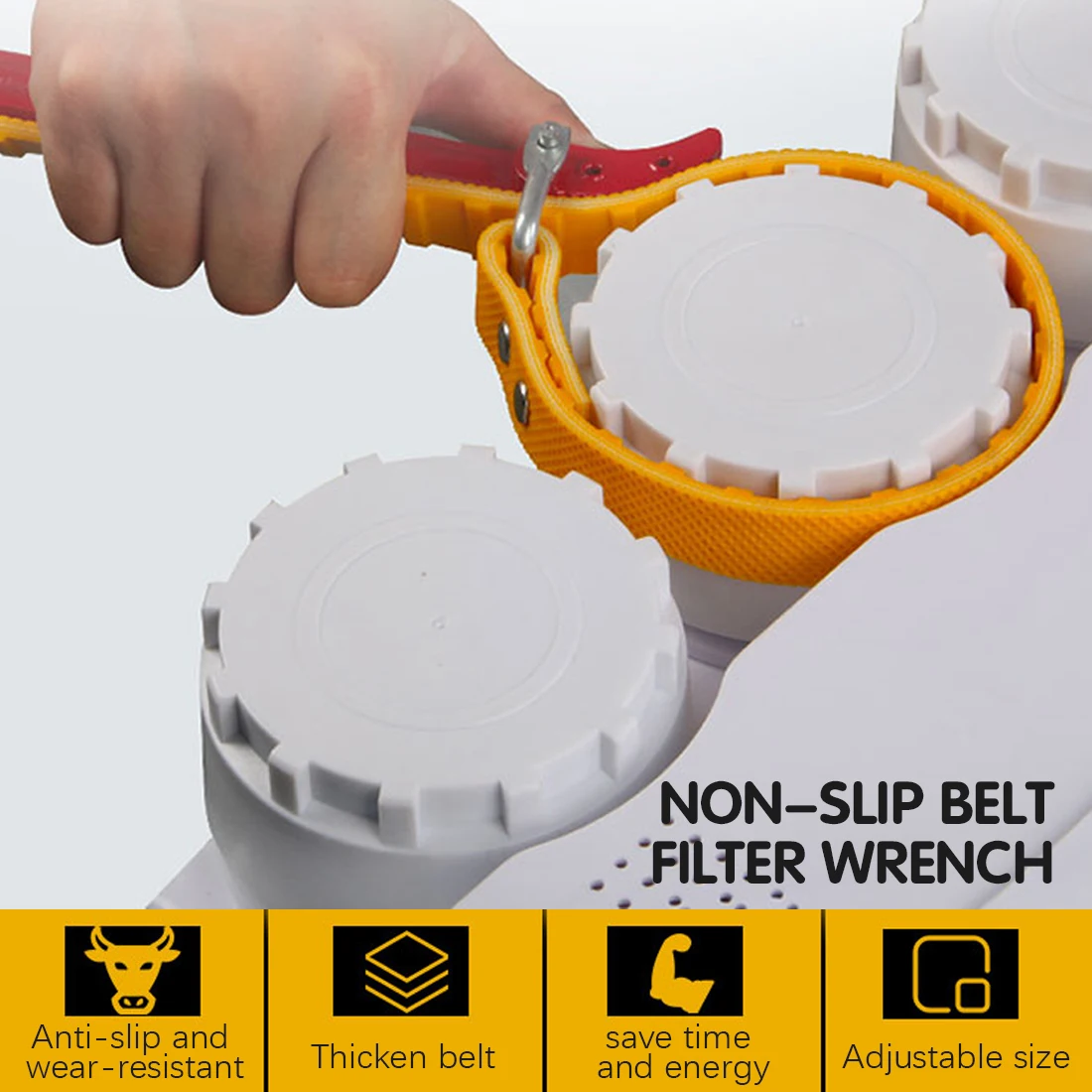 Adjustable Strap Opener Hand Belt Wrench Oil Filter Puller Strap SpannerChain Oil Filter Cartridge Disassembly Wrench Multi-Tool
Adjustable Strap Opener Hand Belt Wrench Oil Filter Puller Strap SpannerChain Oil Filter Cartridge Disassembly Wrench Multi-Tool