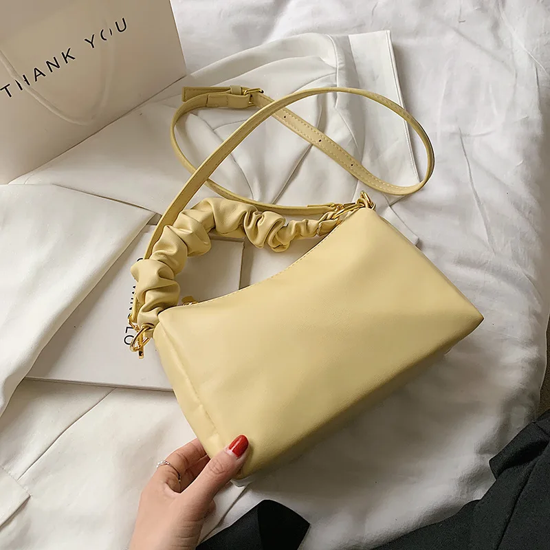 Large CapacityNew Ladies BagSmall Fresh Solid Pleated Hand-held Fashionone-shoulder Women'sPure Color All-match Free Shipping
Large CapacityNew Ladies BagSmall Fresh Solid Pleated Hand-held Fashionone-shoulder Women'sPure Color All-match Free Shipping