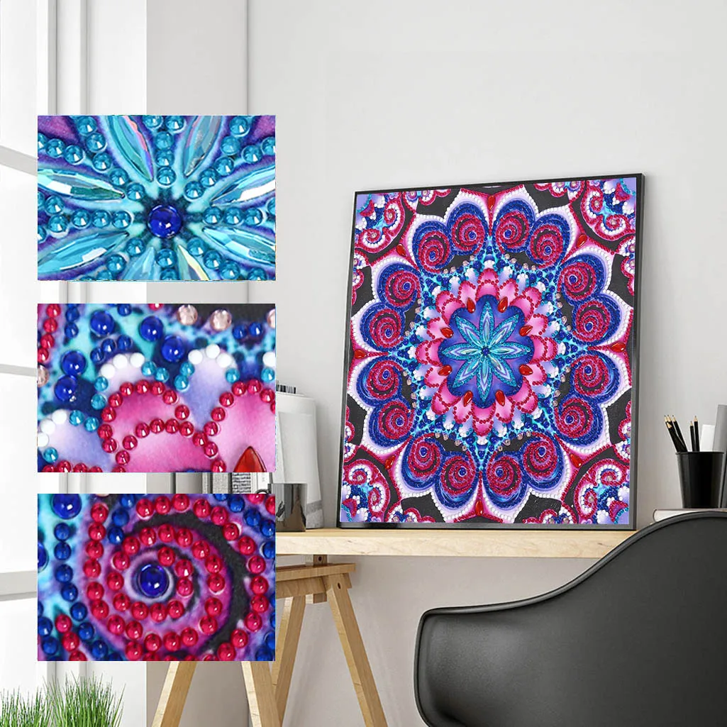 5D DIY Diamond Painting Luminous Special Shape Glow Diamond Painting Cross Stitch Wall Home Decoration Mandala Flowers
5D DIY Diamond Painting Luminous Special Shape Glow Diamond Painting Cross Stitch Wall Home Decoration Mandala Flowers
