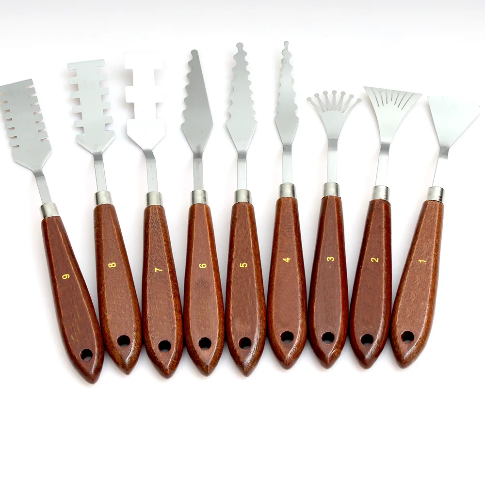 Oil Painting Scraper Painting Knife New Palette Knife Painting Texture Scraper Special-shaped Oil Painting Knife
Oil Painting Scraper Painting Knife New Palette Knife Painting Texture Scraper Special-shaped Oil Painting Knife