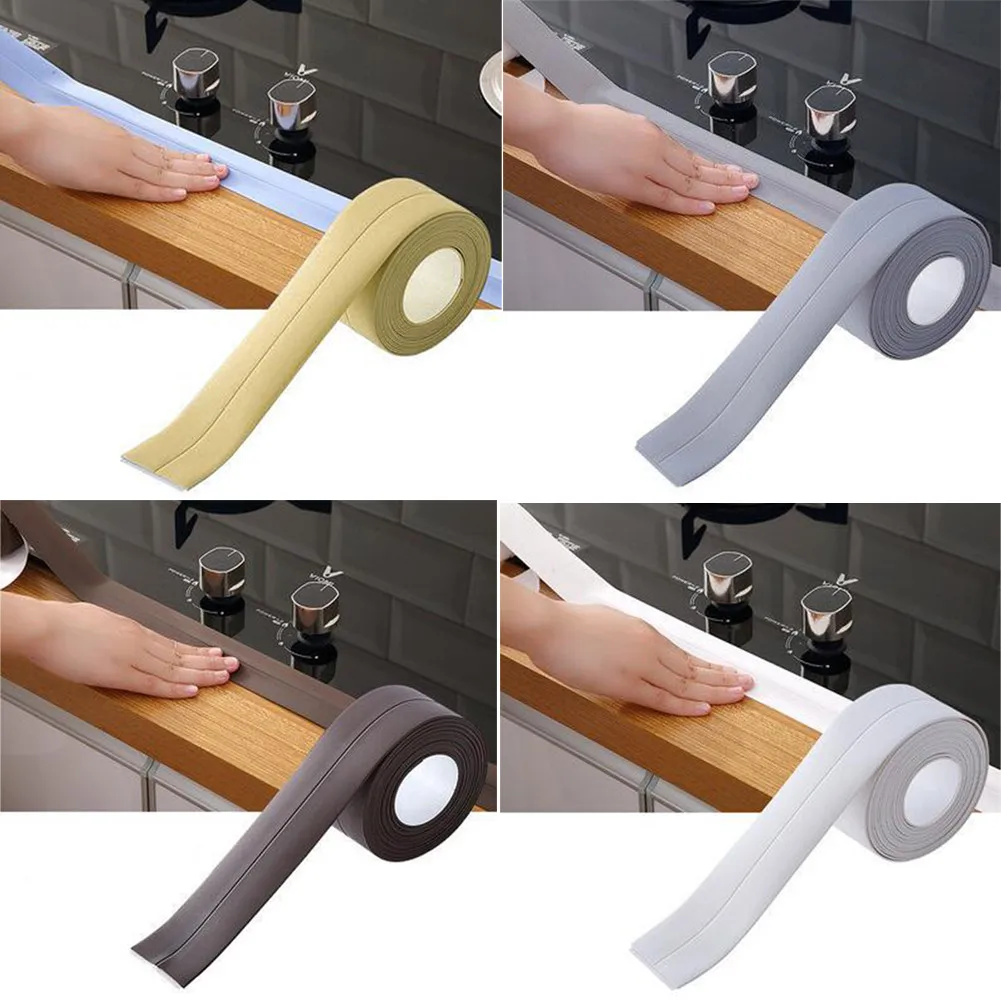 2021 New PVC Sealing Strip Sink Bath Waterproof Self Adhesives Wall Sticker Wall Tape For Kitchen Bathroom 4 Colors
2021 New PVC Sealing Strip Sink Bath Waterproof Self Adhesives Wall Sticker Wall Tape For Kitchen Bathroom 4 Colors