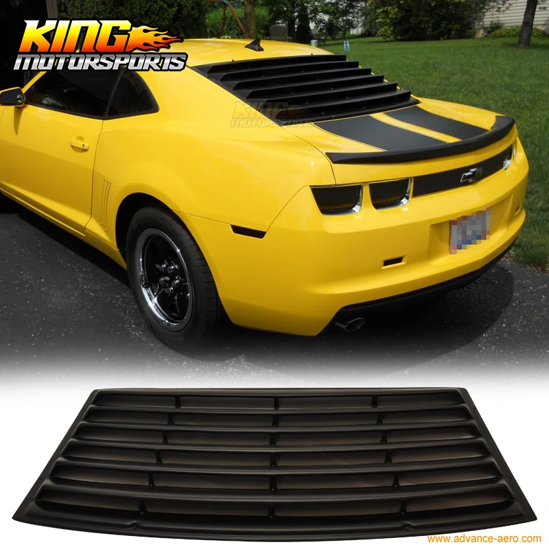 Подходит для 2010-2015 Chevrolet Camaro заднее окно жалюзи Неокрашенный Черный-PUR
Подходит для 2010-2015 Chevrolet Camaro заднее окно жалюзи Неокрашенный Черный-PUR