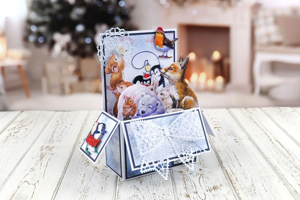 Christmas Penguin Reading Book Metal Cutting Dies Scrapbook Diary Decoration Stencil Embossing Template DIY Greeting Make Album
Christmas Penguin Reading Book Metal Cutting Dies Scrapbook Diary Decoration Stencil Embossing Template DIY Greeting Make Album