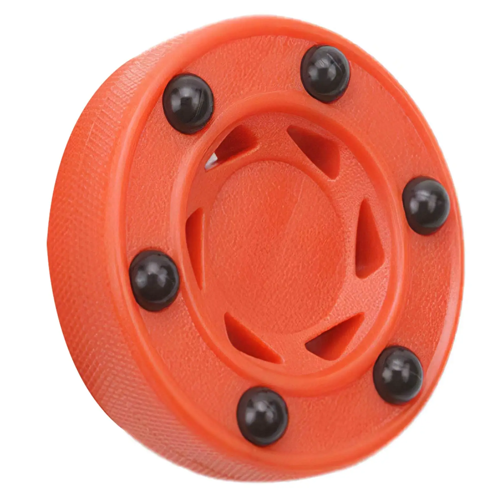 

Roller Hockey Durable ABS High-Density Good Quality Practice Puck Perfectly Balance For Ice Inline Street Roller Hockey Training
