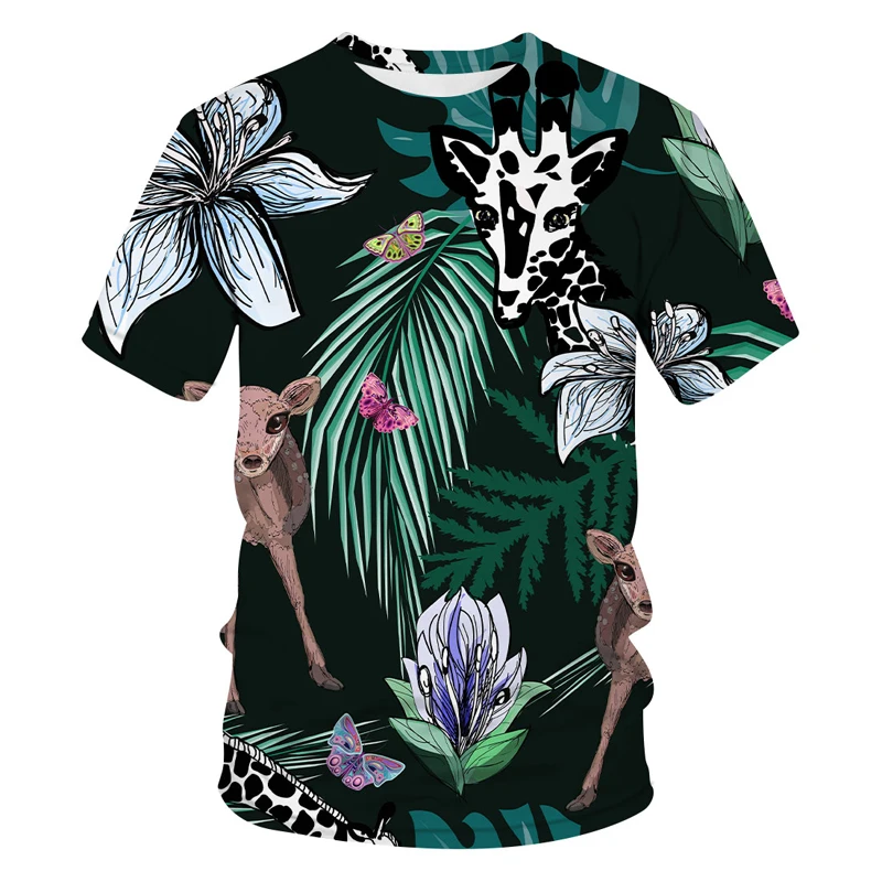 2021 summer hot sale new 3D printing T-shirt men short sleeve fun Giraffe fawn T-shirt round neck 3DT shirt men short sleeve
2021 summer hot sale new 3D printing T-shirt men short sleeve fun Giraffe fawn T-shirt round neck 3DT shirt men short sleeve