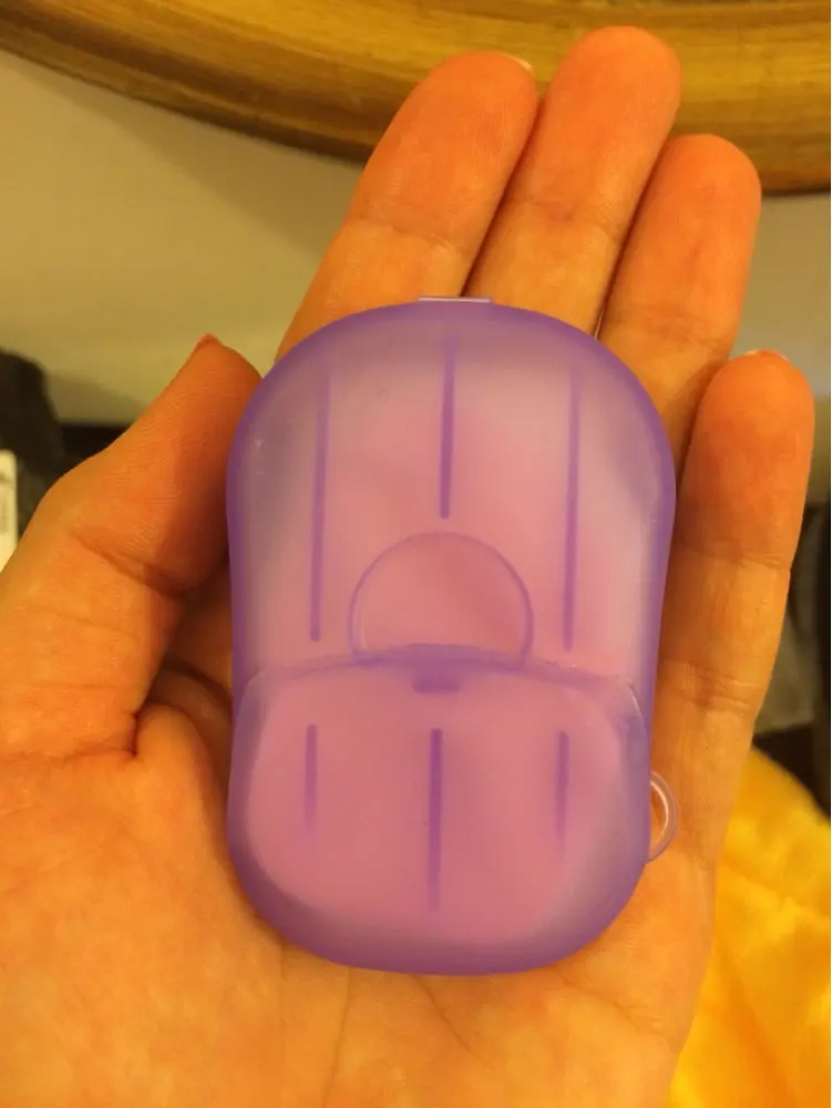 20pcs Outdoor Travel Soap Paper Washing Hand Bath Clean Scented Slice Sheets Disposable Boxe Soap Portable Mini Paper Soap
20pcs Outdoor Travel Soap Paper Washing Hand Bath Clean Scented Slice Sheets Disposable Boxe Soap Portable Mini Paper Soap