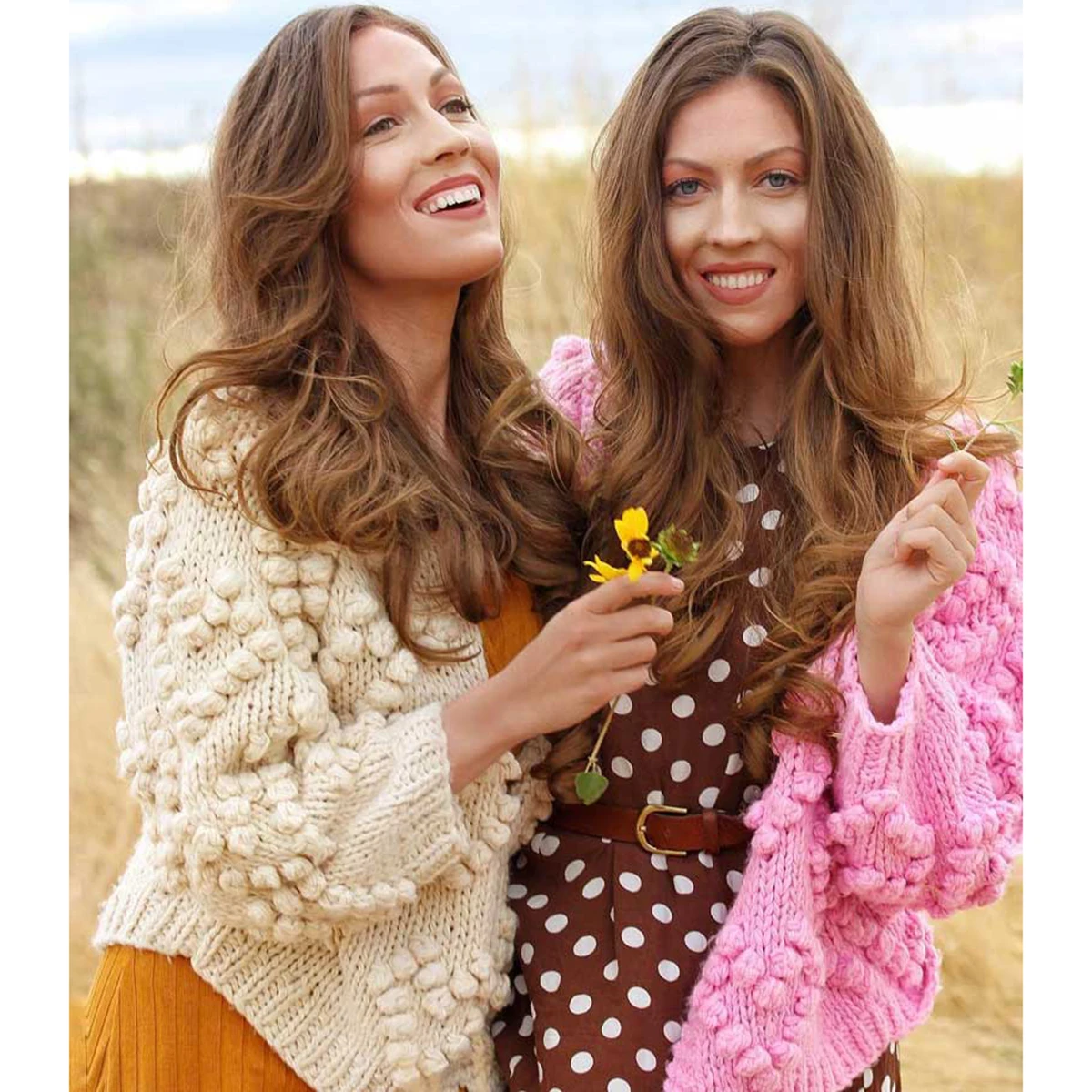 Jastie Boho Pom pom Hand Knit Cardigan Women Sweaters Long Sleeve Autumn Winter Warm Knit Top Women Sweaters Cardigan Jacket
Jastie Boho Pom pom Hand Knit Cardigan Women Sweaters Long Sleeve Autumn Winter Warm Knit Top Women Sweaters Cardigan Jacket
