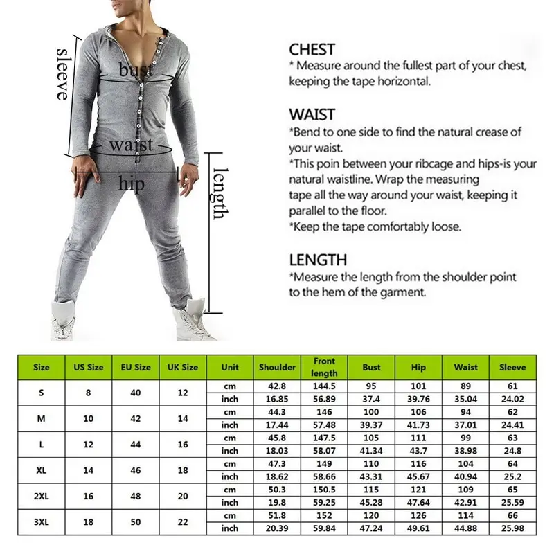 Newest Arrival Men Casual Sexy Jumpsuits Long Sleeve Rabbit Ears Hooded Button Collar Long Pants Openable Hip Pajamas S-3XL
Newest Arrival Men Casual Sexy Jumpsuits Long Sleeve Rabbit Ears Hooded Button Collar Long Pants Openable Hip Pajamas S-3XL