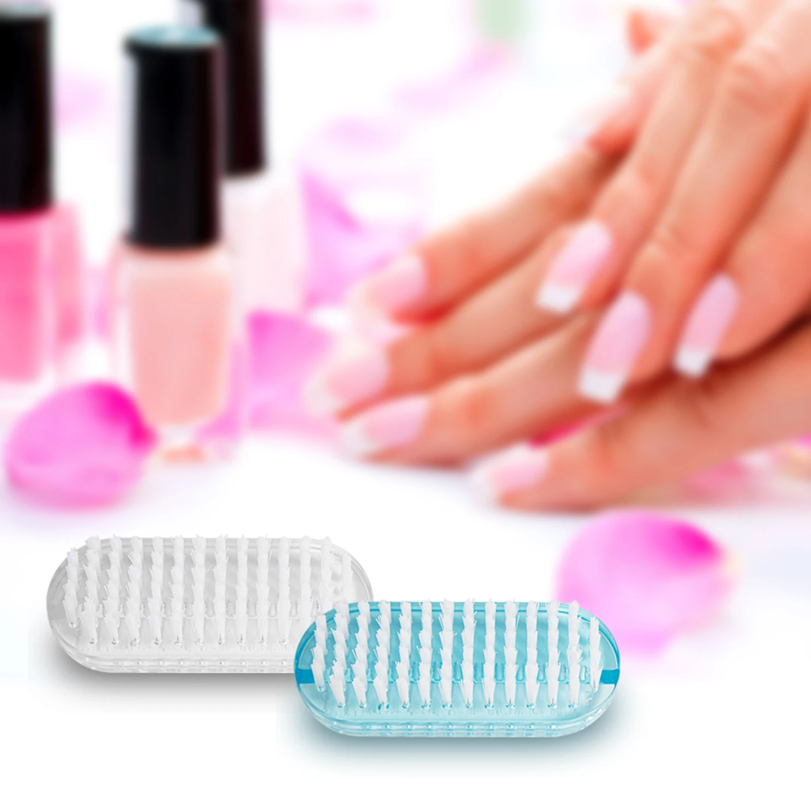 New Practical Scrubbing Fingernail Remove Dirt Soft File Double Sided Hand Wash Dust Cleaning Nail Brush Manicure Tools Art Care
New Practical Scrubbing Fingernail Remove Dirt Soft File Double Sided Hand Wash Dust Cleaning Nail Brush Manicure Tools Art Care