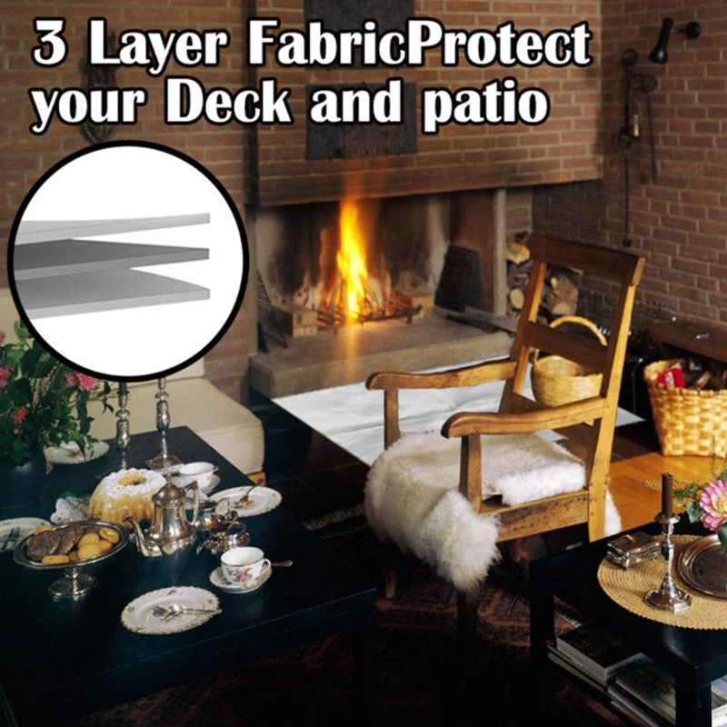 Outdoor Lawn Terrace Barbecue Fireproof Mat High Temperature Protection Mat Barbecue Fireproof Mat Fire Pit Mat
Outdoor Lawn Terrace Barbecue Fireproof Mat High Temperature Protection Mat Barbecue Fireproof Mat Fire Pit Mat