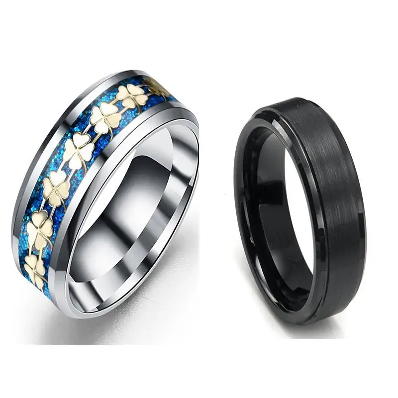 Lucky Couple Rings Stainless Steel Jewelry Smooth 8mm Women Men Finger Rings For Lovers Dropshipping Wholesale
Lucky Couple Rings Stainless Steel Jewelry Smooth 8mm Women Men Finger Rings For Lovers Dropshipping Wholesale