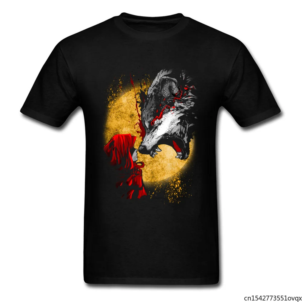 Red Hood Girl and Wolf Stylish Men Black T-shirt Artist Design Fashion Summer Breathable Short Sleeve Tee Shirt Tops Unisex Tee
Red Hood Girl and Wolf Stylish Men Black T-shirt Artist Design Fashion Summer Breathable Short Sleeve Tee Shirt Tops Unisex Tee