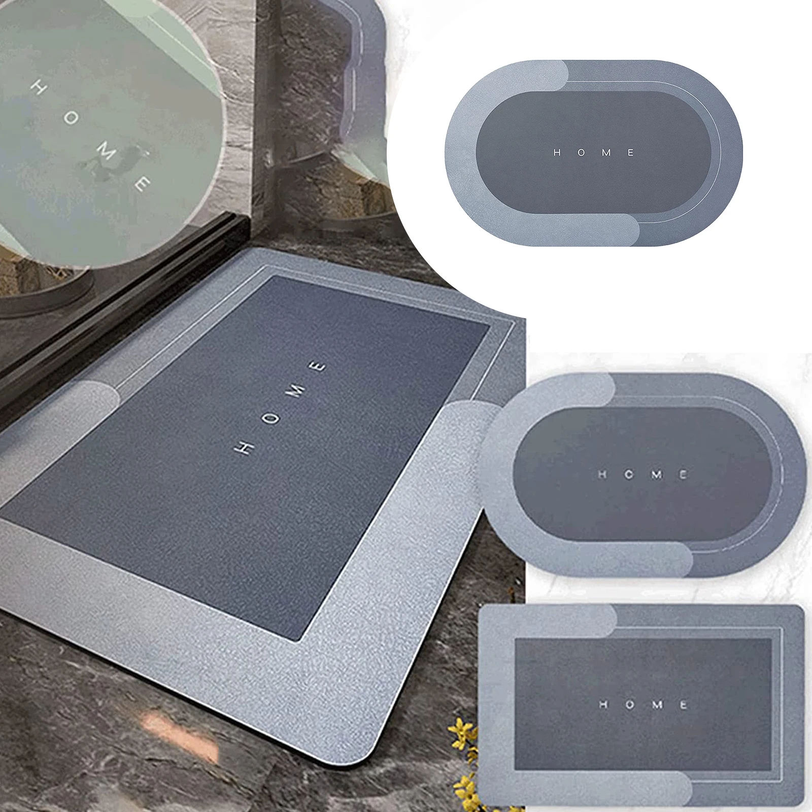 Super Absorbent Floor Mat Microfiber Bath Mats For Bathroom Oil-proof Water-absorbent Non-slip Microfiber Washroom Pads 40X60cm
Super Absorbent Floor Mat Microfiber Bath Mats For Bathroom Oil-proof Water-absorbent Non-slip Microfiber Washroom Pads 40X60cm