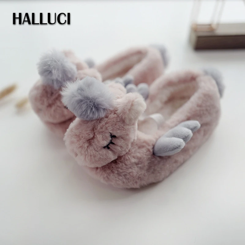 Child Winter Kawaii unicorn home shoes slippers Japanese boys and girls plush indoor slippers soft Bedroom non-slip flats
Child Winter Kawaii unicorn home shoes slippers Japanese boys and girls plush indoor slippers soft Bedroom non-slip flats