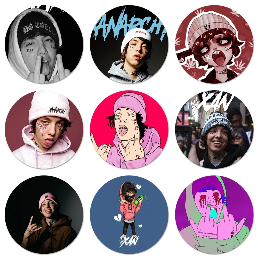 Lil Xan Rapper Icons Pins Badge Decoration Brooches Metal Badges For Backpack Decoration 58mm
Lil Xan Rapper Icons Pins Badge Decoration Brooches Metal Badges For Backpack Decoration 58mm