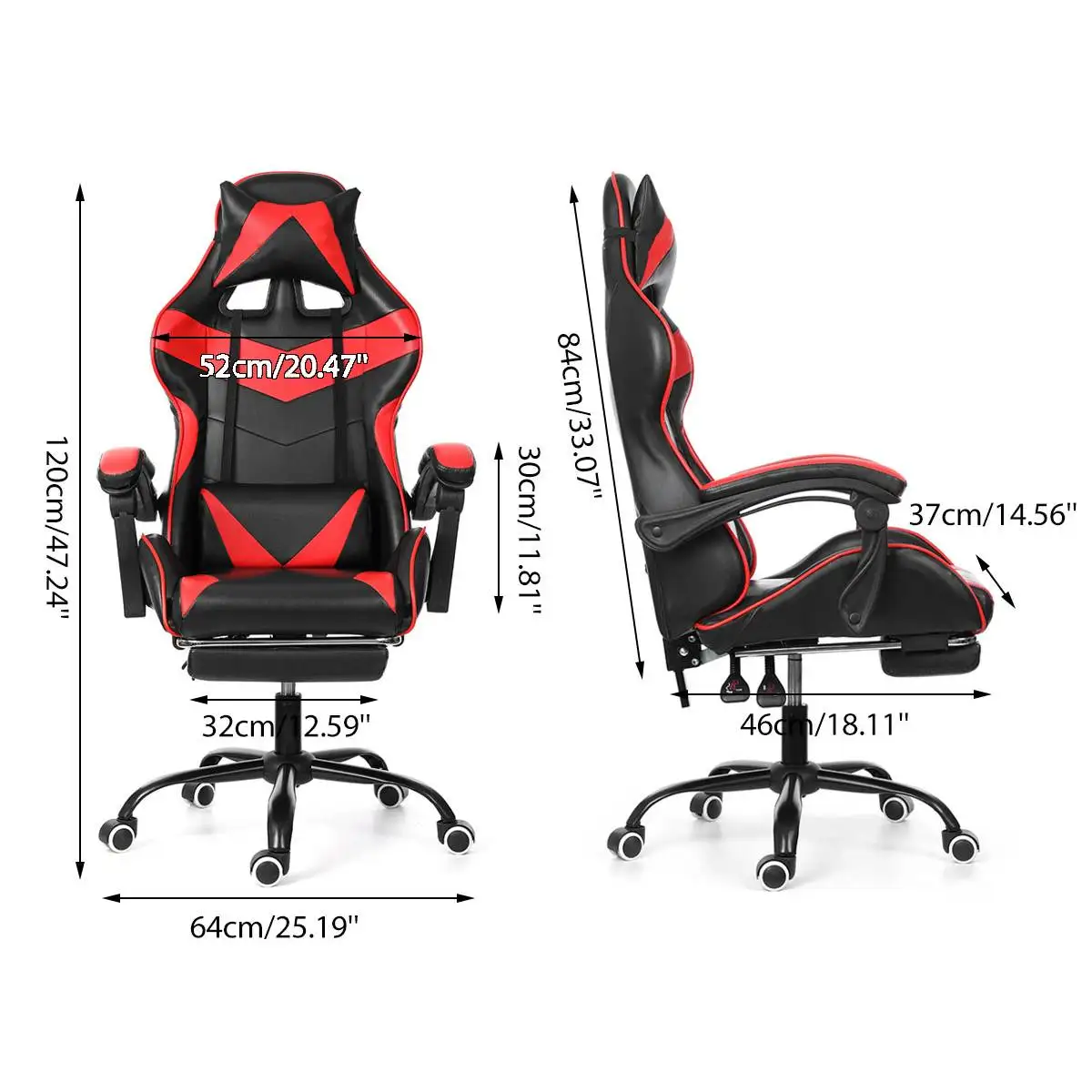 WCG Gamer Chair Gaming Computer Chair Leather Office Chair Furniture WCG Game Chairs Desk Chair Internet Racing Gamer Chairs
WCG Gamer Chair Gaming Computer Chair Leather Office Chair Furniture WCG Game Chairs Desk Chair Internet Racing Gamer Chairs