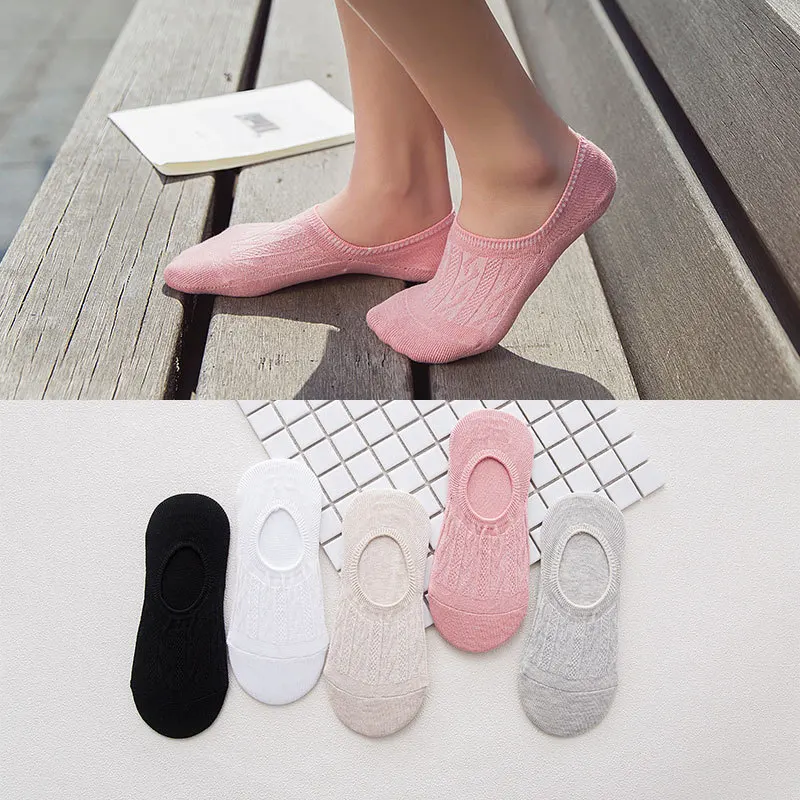 Женские носки из чистого хлопка на весну и лето, невидимые силиконовые Нескользящие носки-лодочки с закрытым носком, жаккардовые вязаные но... 
Женские носки из чистого хлопка на весну и лето, невидимые силиконовые Нескользящие носки-лодочки с закрытым носком, жаккардовые вязаные но...