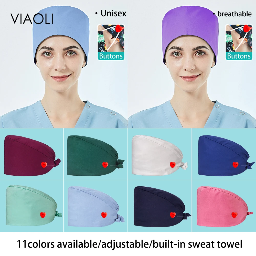 Pet Beautician Nursing Uniform High Quality New 11 Solid Color Hospital Operating Room Unisex Pharmacy Veterinary Work Scrub Cap
Pet Beautician Nursing Uniform High Quality New 11 Solid Color Hospital Operating Room Unisex Pharmacy Veterinary Work Scrub Cap