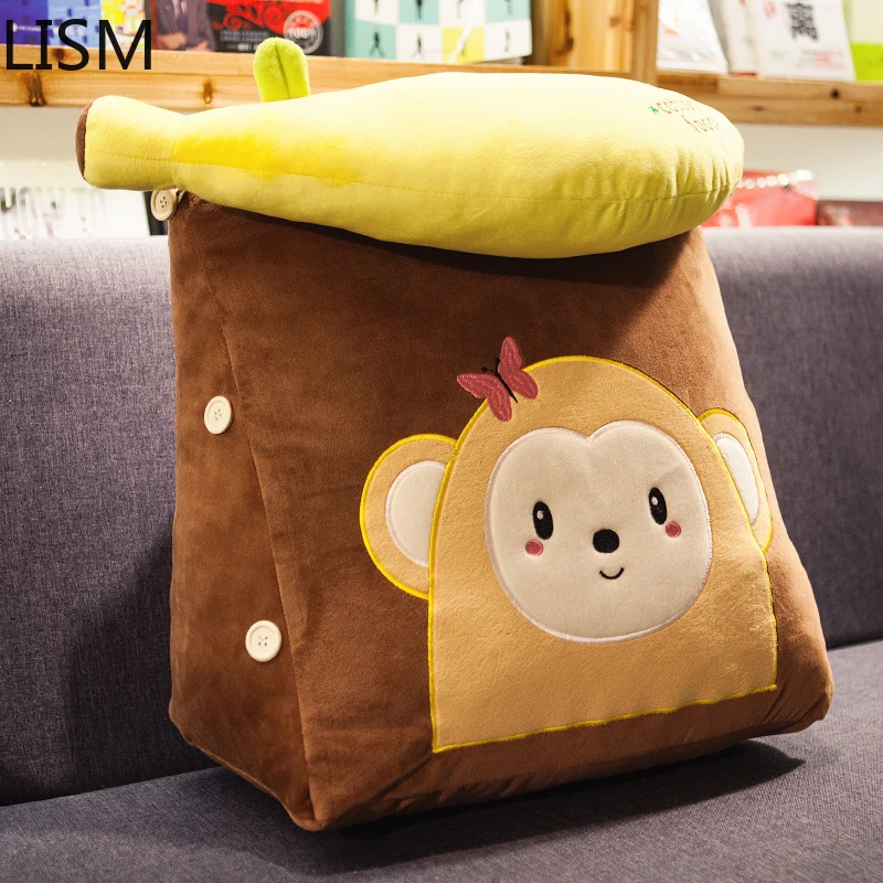 Cartoon Bed Pillow Chair Bedroom Student Gift Cuscini Divano Plush Toys Cushion Triangle Pillow Sofa Seat Cushions PU Foam
Cartoon Bed Pillow Chair Bedroom Student Gift Cuscini Divano Plush Toys Cushion Triangle Pillow Sofa Seat Cushions PU Foam