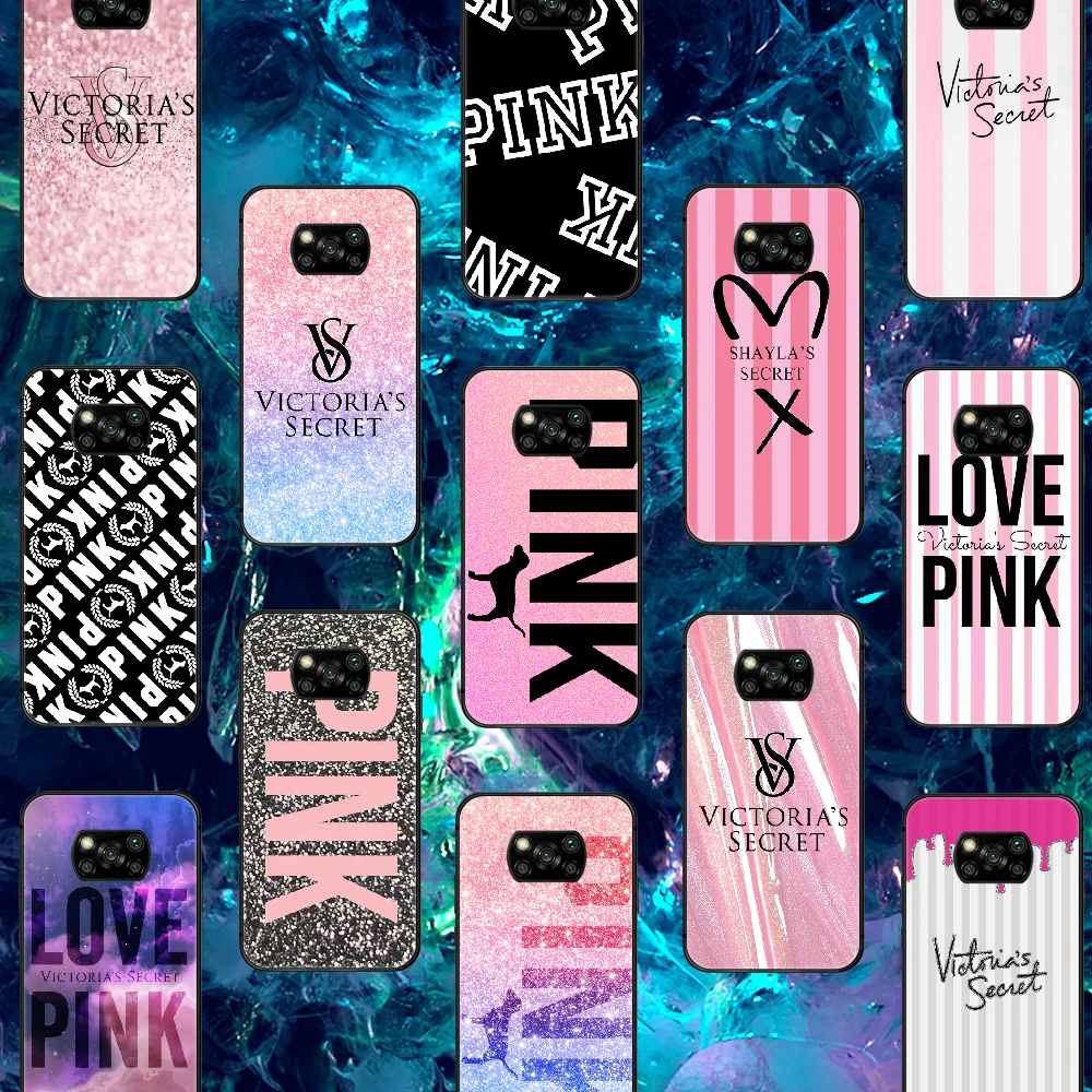 Love Pink Victoria Luxury Brand Phone Case For Xiaomi Mi Note 10 A3 9 MAX 3 A2 8 9 Lite Pro Ultra black Funda Tpu Cell Pretty
Love Pink Victoria Luxury Brand Phone Case For Xiaomi Mi Note 10 A3 9 MAX 3 A2 8 9 Lite Pro Ultra black Funda Tpu Cell Pretty
