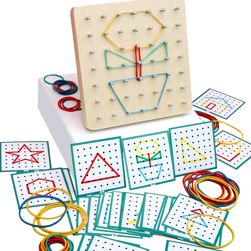 Kids Math Toy Set Rubber Board Game with Geometric Stripe Montessori Toy Educational Creative Toy
Kids Math Toy Set Rubber Board Game with Geometric Stripe Montessori Toy Educational Creative Toy
